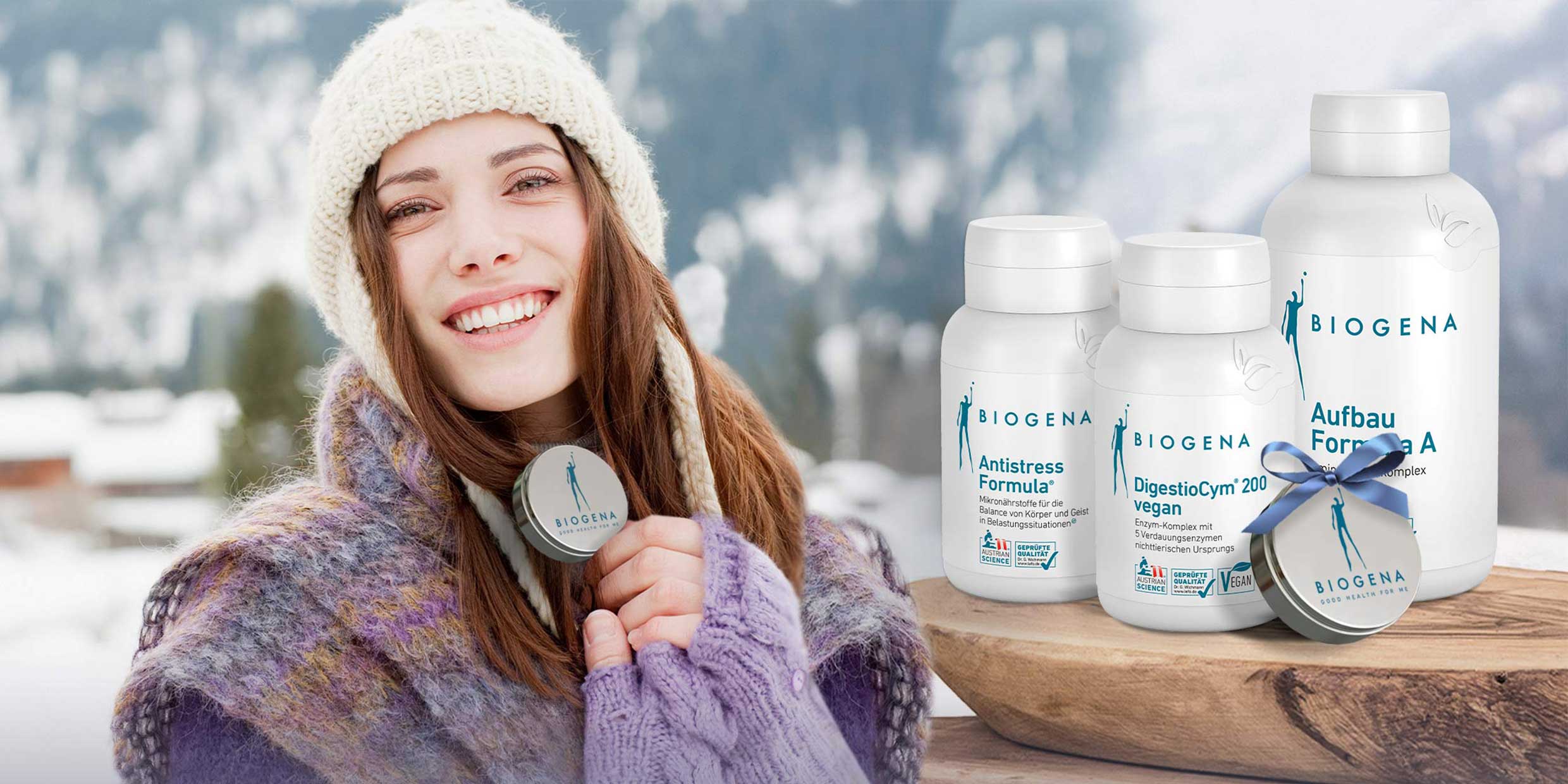 Акции на витамины и биодобавки Biogena