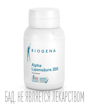 Альфа-липоевая кислота 200 для похудения и нормализации обмена веществ Biogena - фото 1